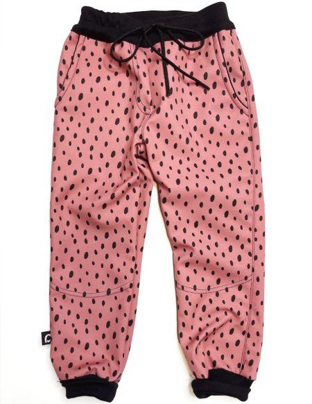 Spodnie Softshell Dots Pink