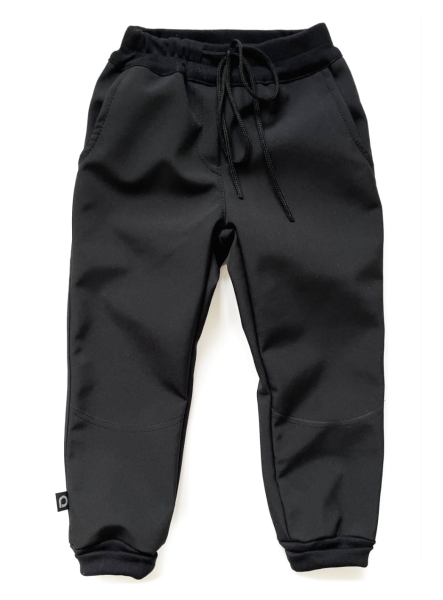 Spodnie Softshell Black All