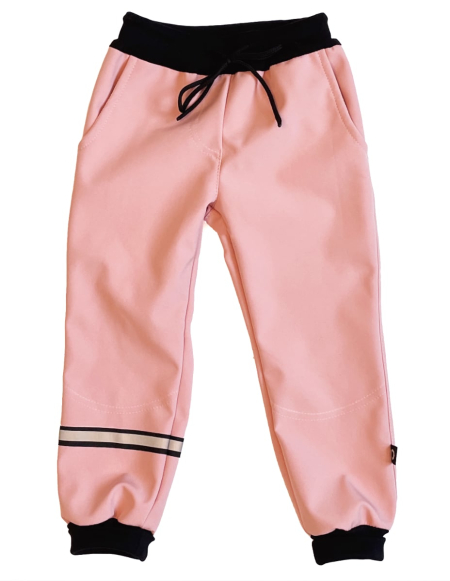 Spodnie Softshell Pink/Black