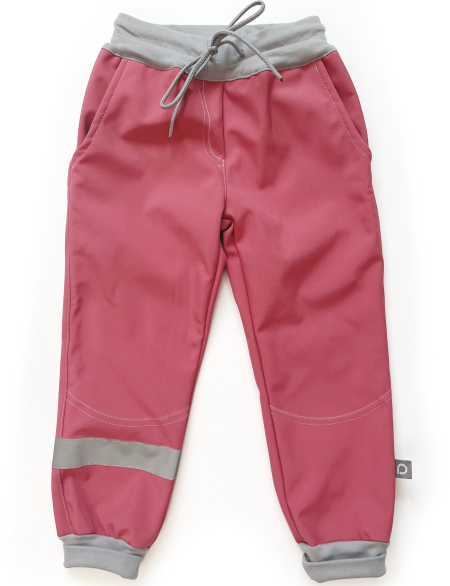 Spodnie Softshell Pink/Grey