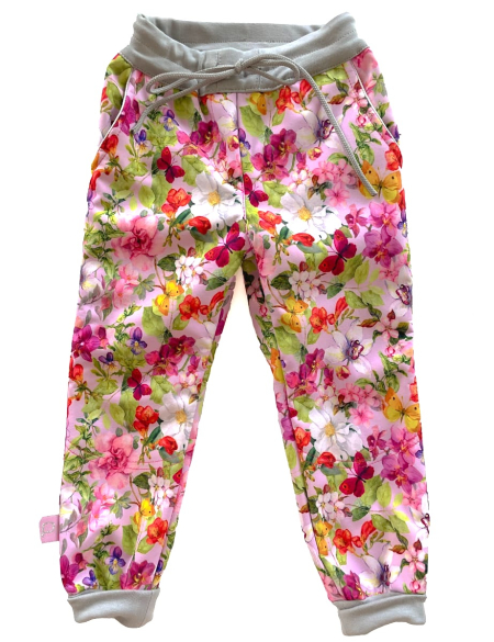 Spodnie Softshell Pinkie Flowers